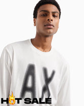 Long-Shirt Men White Armani Exchange Camibuzo
